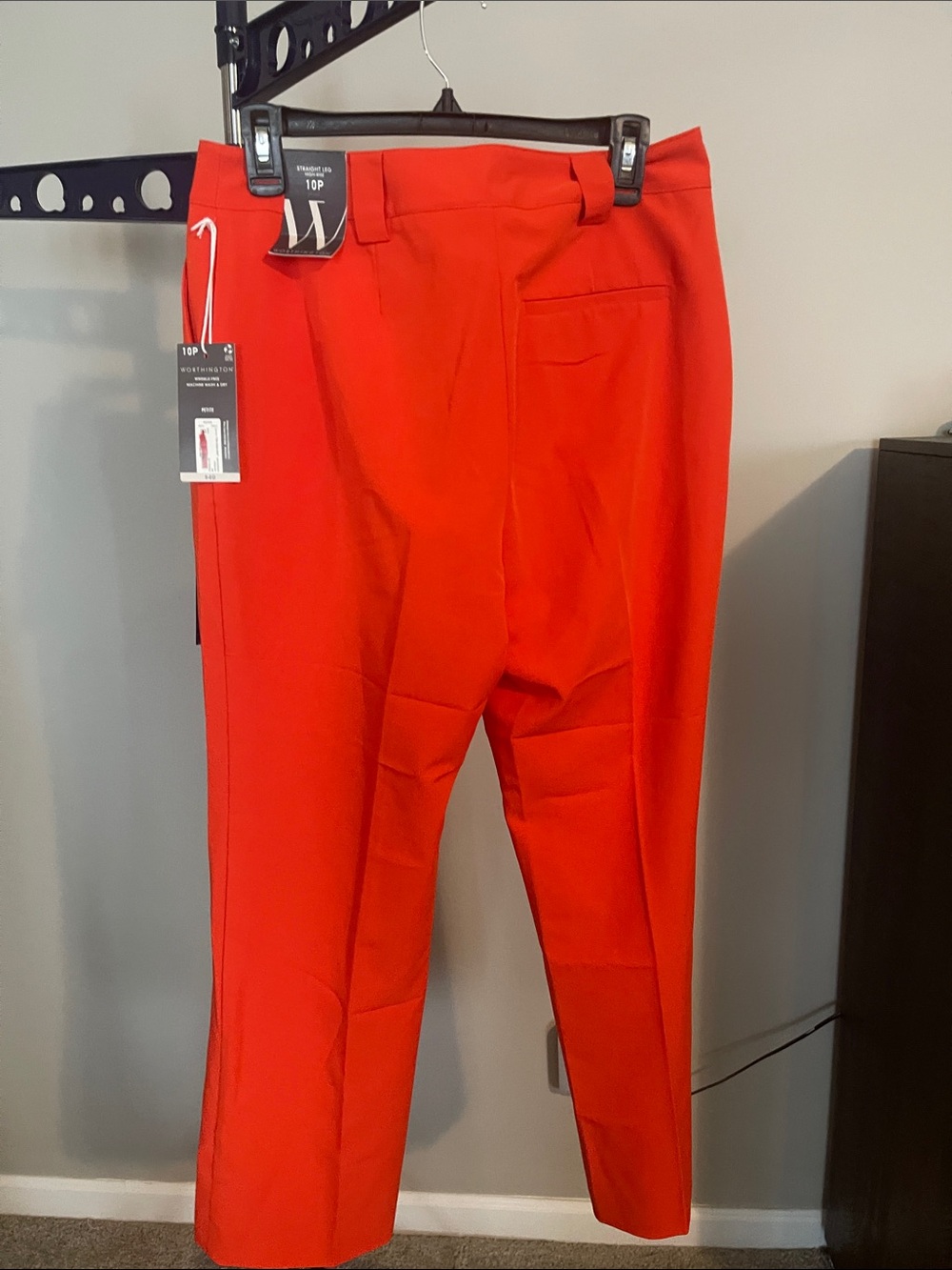 Worthington Bright Orange Dress Pants - Picture 2 of 6